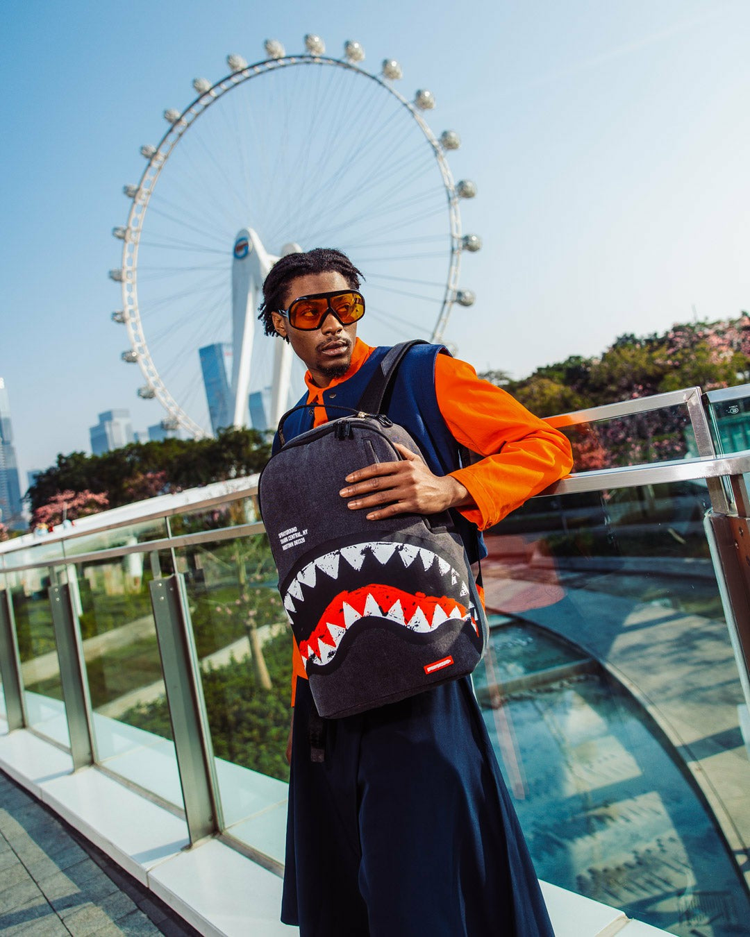 SHARK CENTRAL DENIM VENOM BACKPACK | Sprayground Value Deal