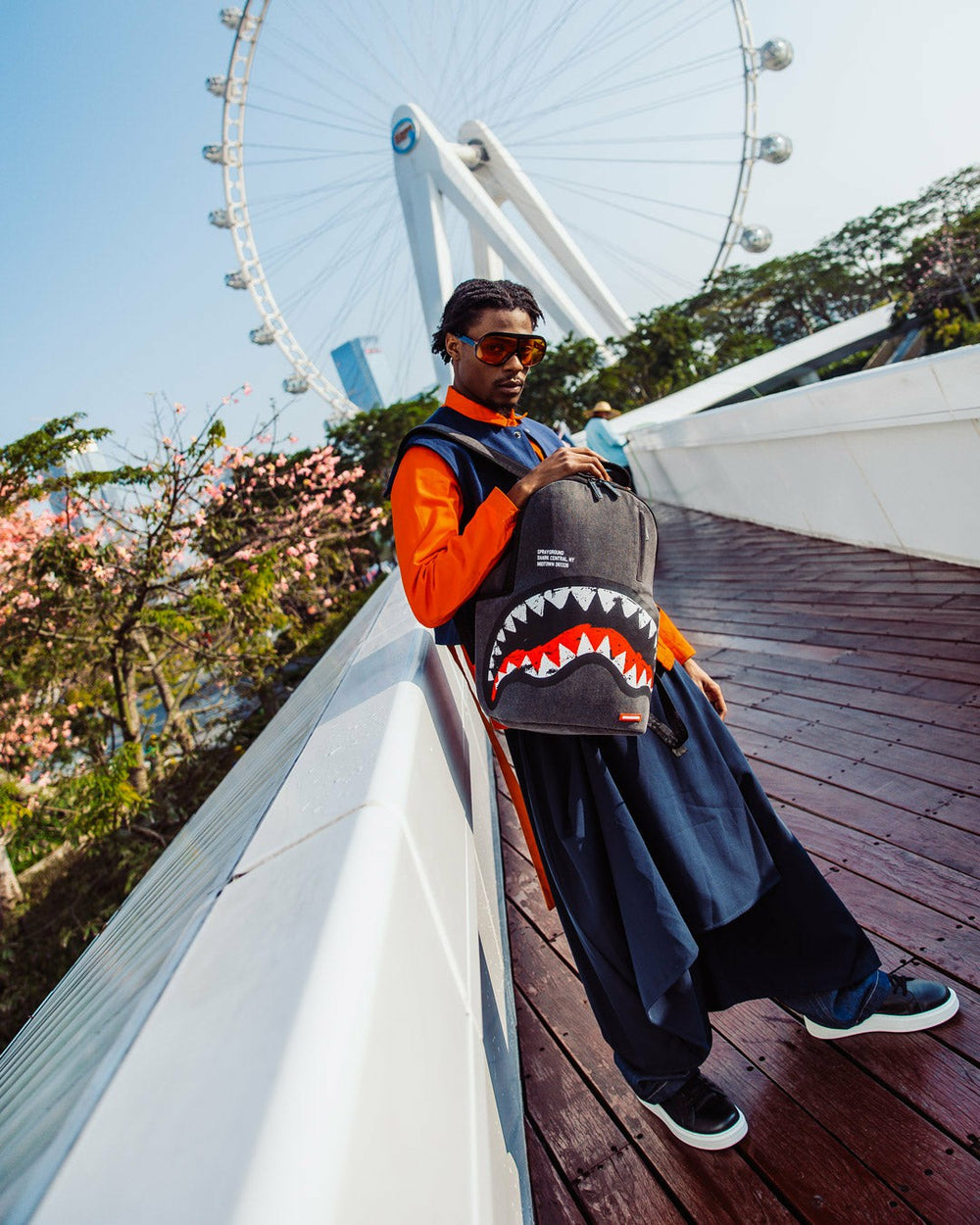 SHARK CENTRAL DENIM VENOM BACKPACK | Sprayground Value Deal