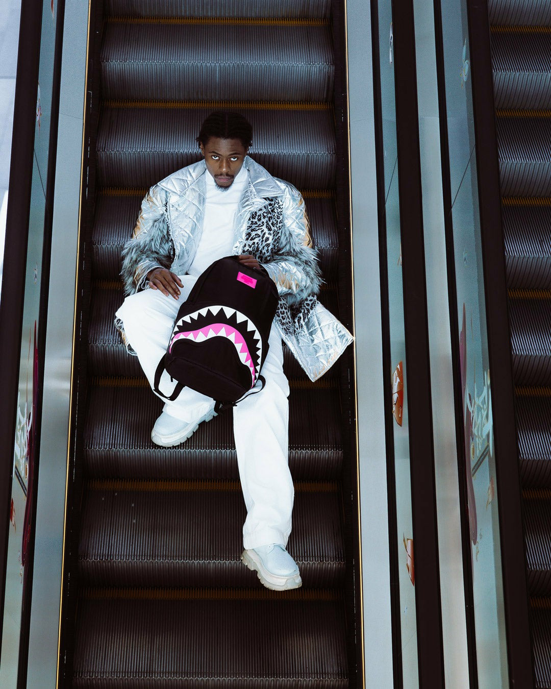 SHARK CENTRAL 2.0 NEON VENOM BACKPACK | Sprayground On Sale