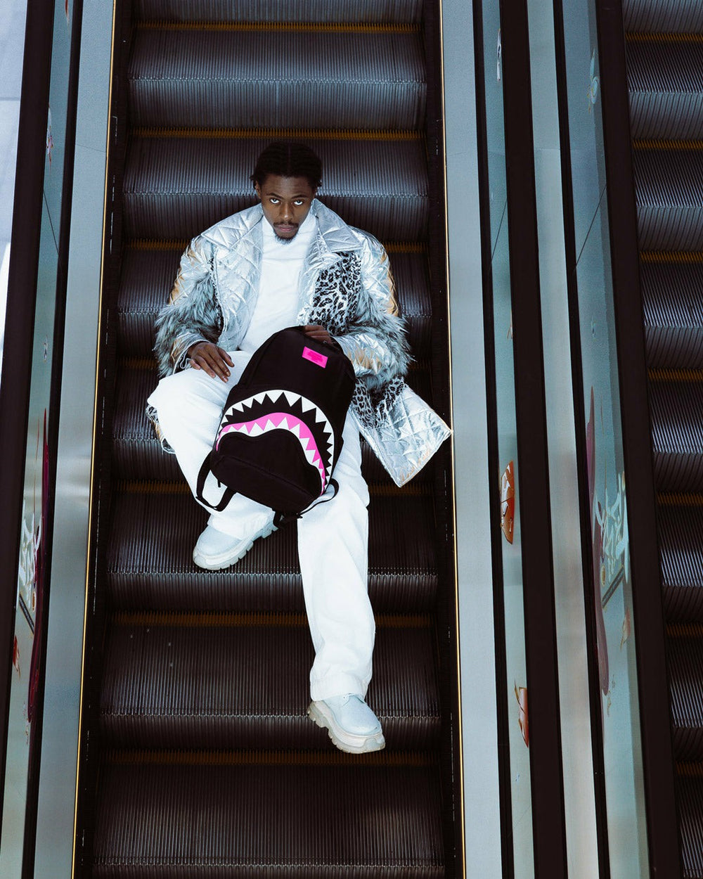 SHARK CENTRAL 2.0 NEON VENOM BACKPACK | Sprayground On Sale