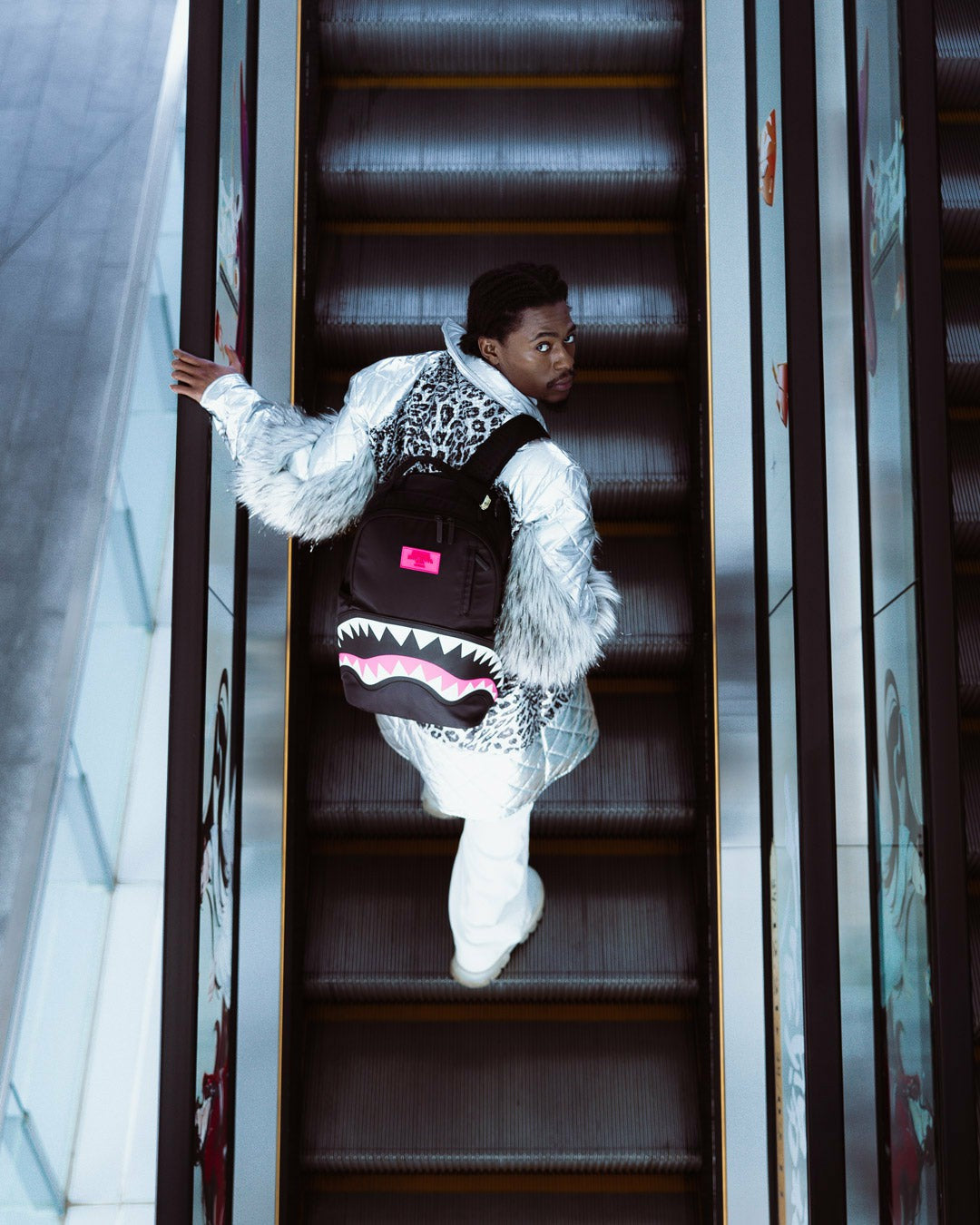 SHARK CENTRAL 2.0 NEON VENOM BACKPACK | Sprayground On Sale