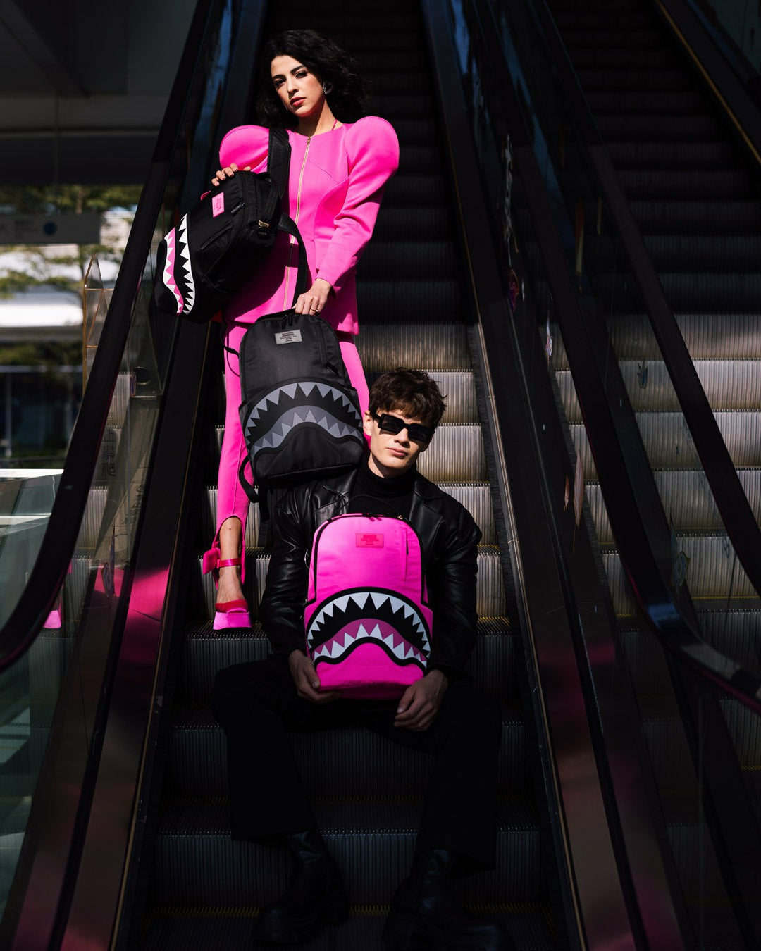 SHARK CENTRAL 2.0 NEON VENOM BACKPACK | Sprayground On Sale