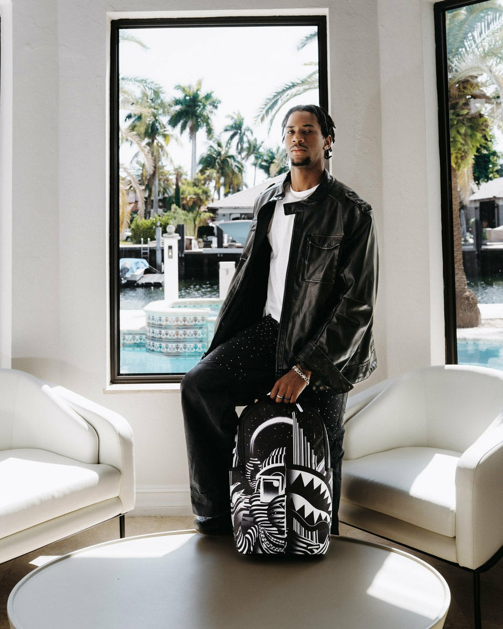 PARALLEL UNIVERSE BEAR SHARK DLXR BACKPACK | Sprayground Savings