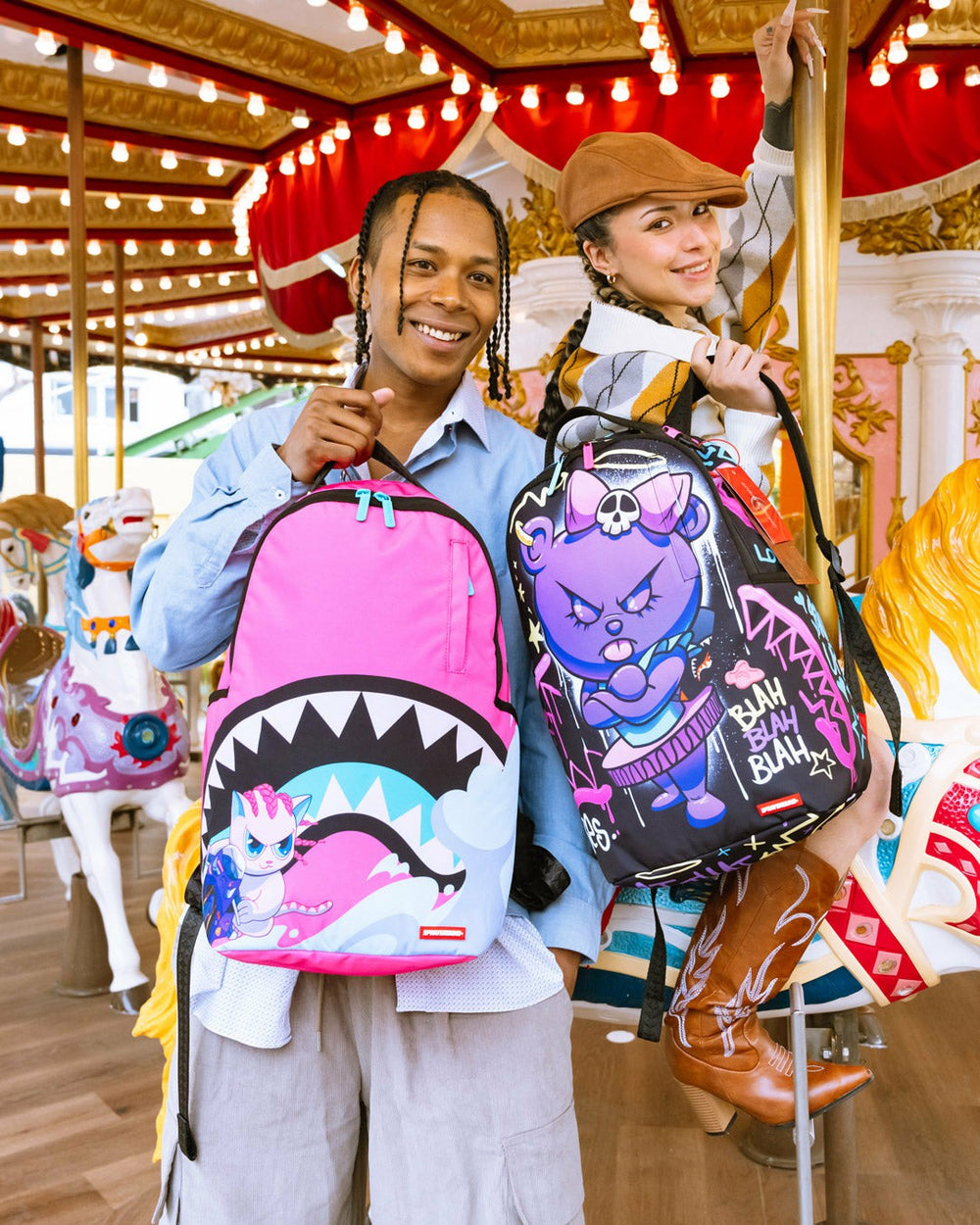 GUMMY GIRL BLAH BLAH BLAH DLXR BACKPACK | Sprayground Hot Deal