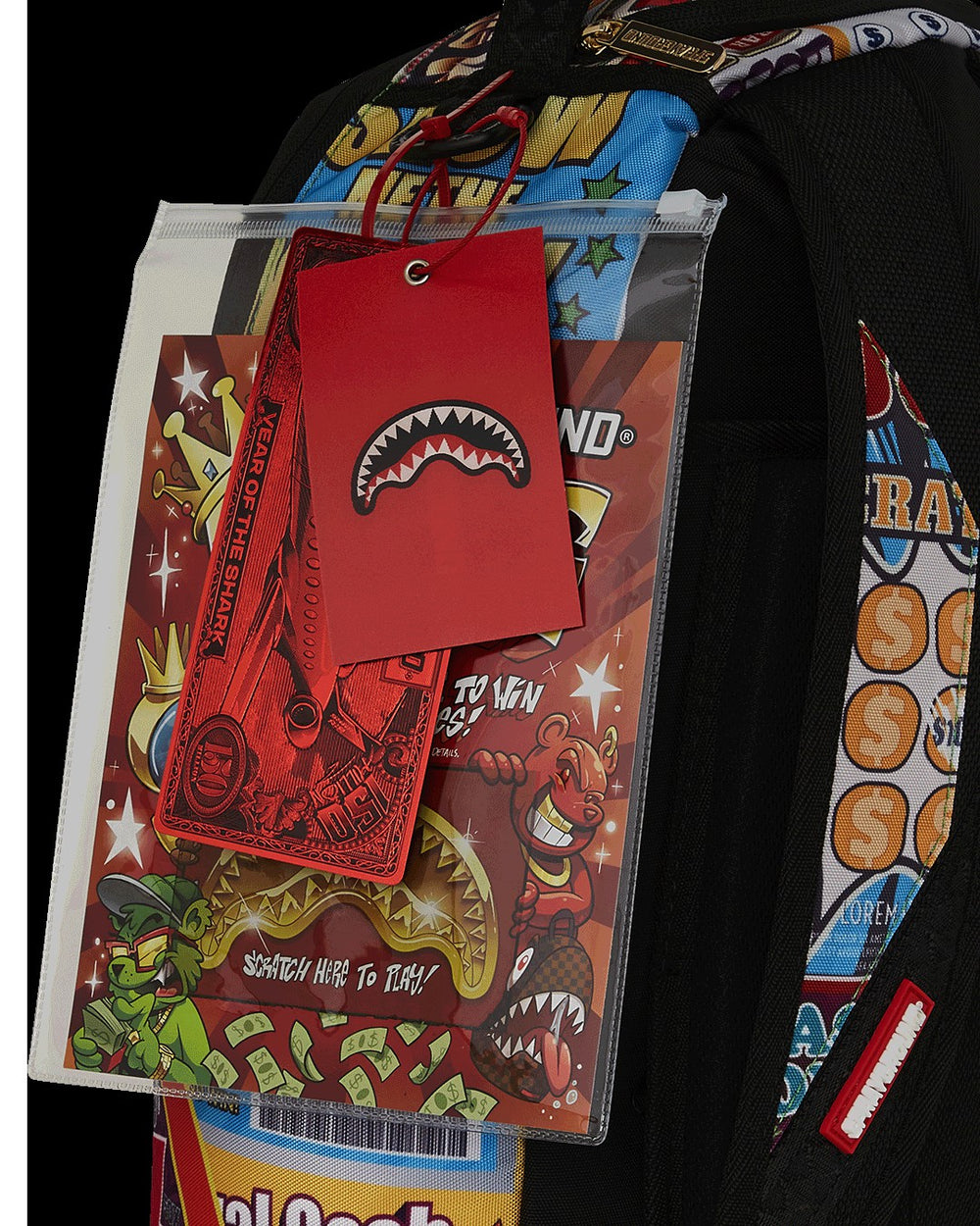 BIG MONEY BIG MONEY BACKPACK (COMES WITH SCRATCH OFF PLAYING CARD) | Sprayground Value Deal
