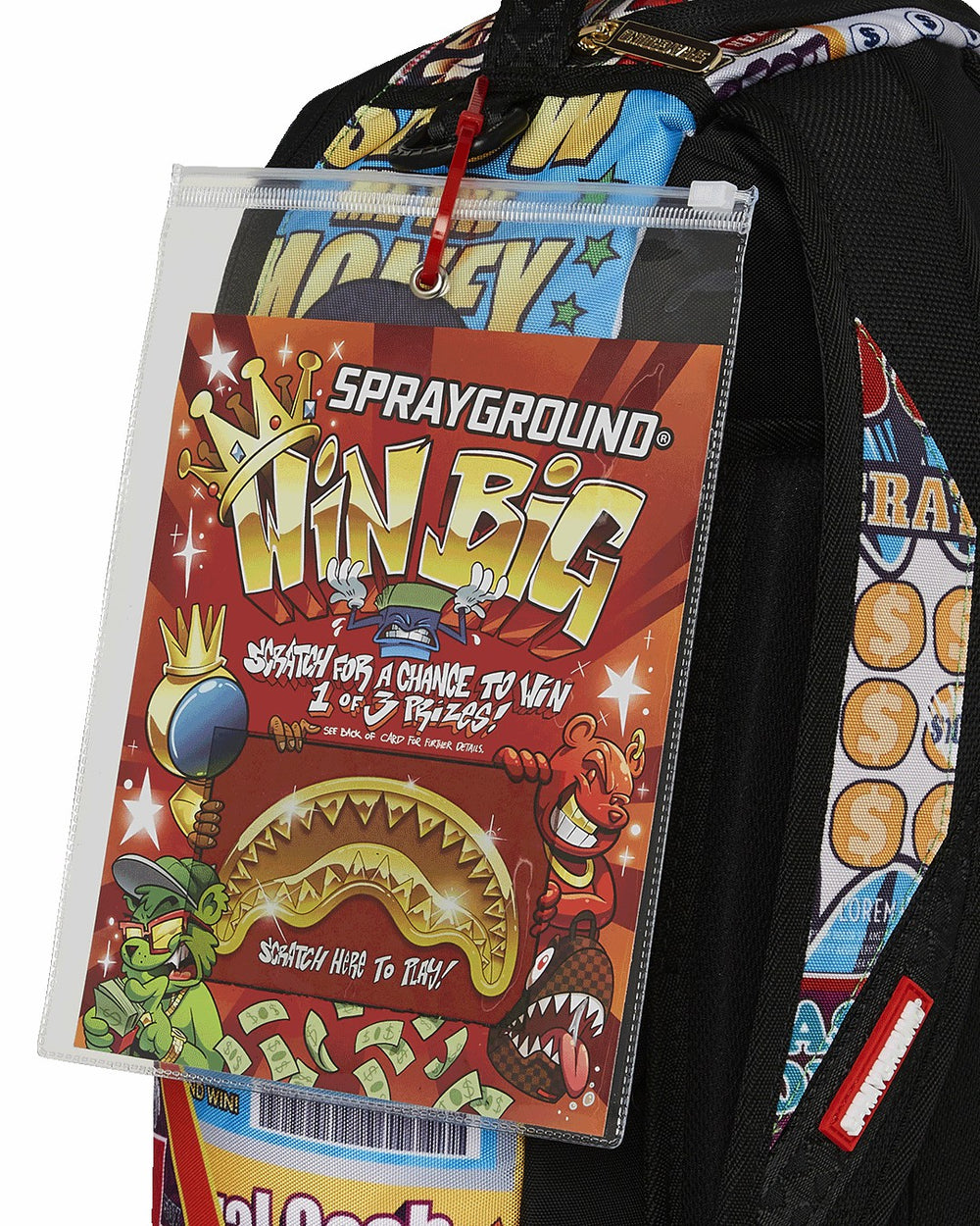 BIG MONEY BIG MONEY BACKPACK (COMES WITH SCRATCH OFF PLAYING CARD) | Sprayground Value Deal