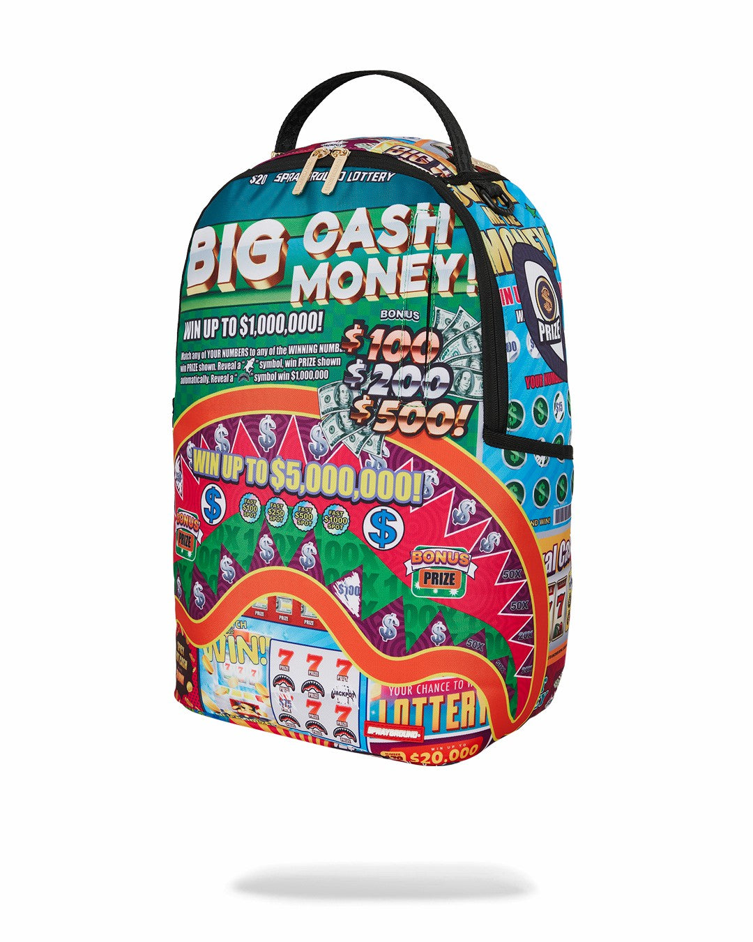 BIG MONEY BIG MONEY BACKPACK (COMES WITH SCRATCH OFF PLAYING CARD) | Sprayground Value Deal