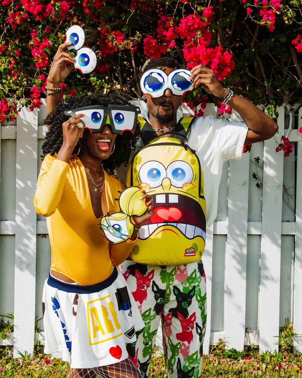 SPONGEBOB EYE POP REMOVABLE EYES BACKPACK | Sprayground Outlets