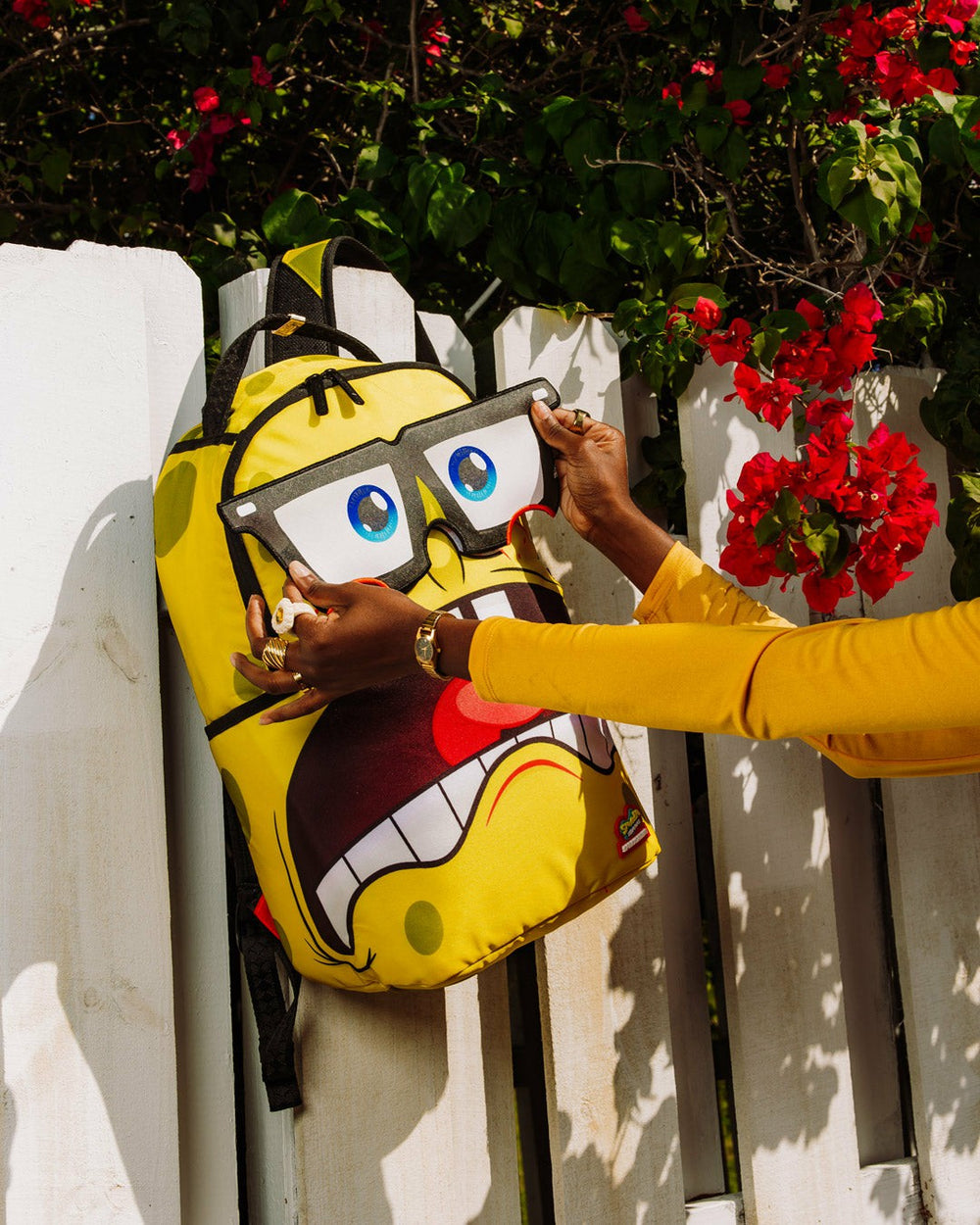 SPONGEBOB EYE POP REMOVABLE EYES BACKPACK | Sprayground Outlets