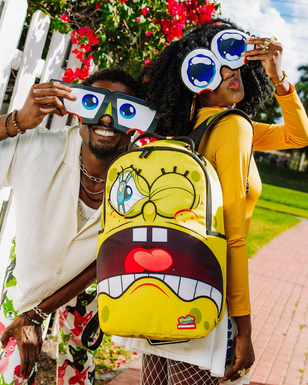 SPONGEBOB EYE POP REMOVABLE EYES BACKPACK | Sprayground Outlets