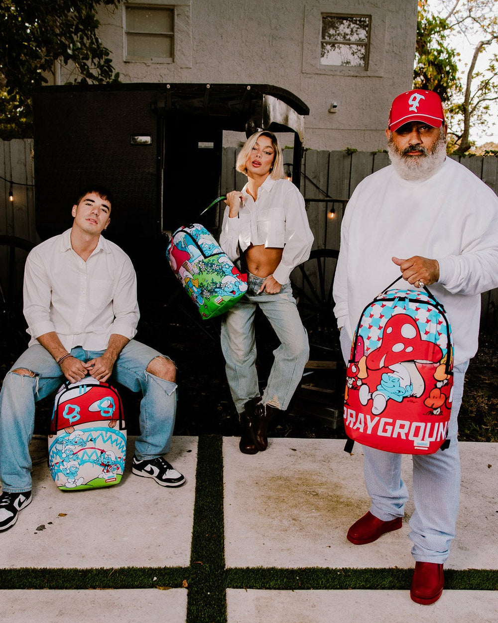 SMURFS ART PARTY BACKPACK | Sprayground Hot Deal