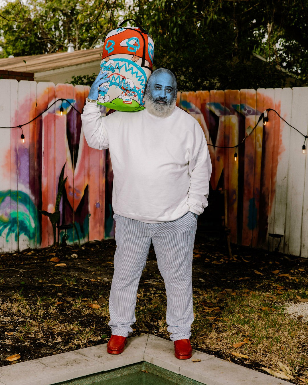 SMURFS ART PARTY BACKPACK | Sprayground Hot Deal