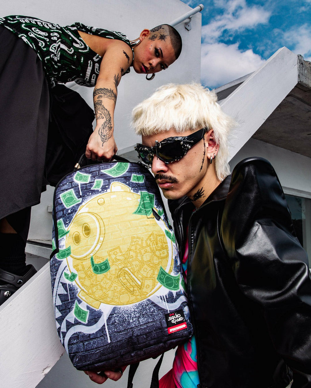 SQUID GAME COLLAB BIG STACKS BACKPACK | Sprayground Limited Offer