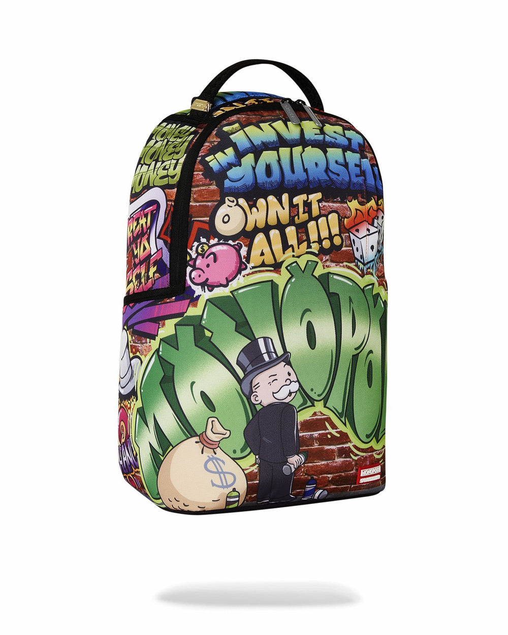MONOPOLY GRAFFITI GOLD RUSH DLXR BACKPACK | Sprayground Special Offer