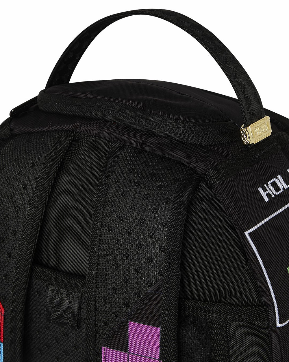 TETRIS WITH DIABLO AND MONEY BEAR BACKPACK | Sprayground Hot Deal