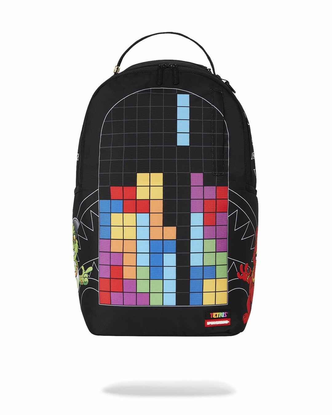 TETRIS WITH DIABLO AND MONEY BEAR BACKPACK | Sprayground Hot Deal