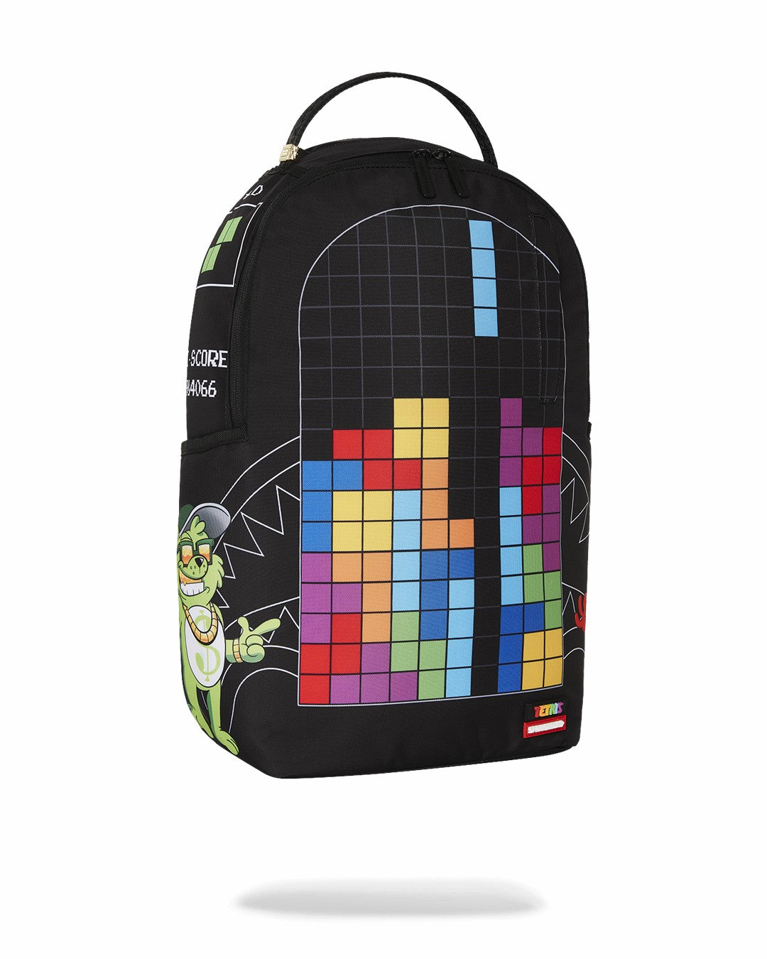 TETRIS WITH DIABLO AND MONEY BEAR BACKPACK | Sprayground Hot Deal