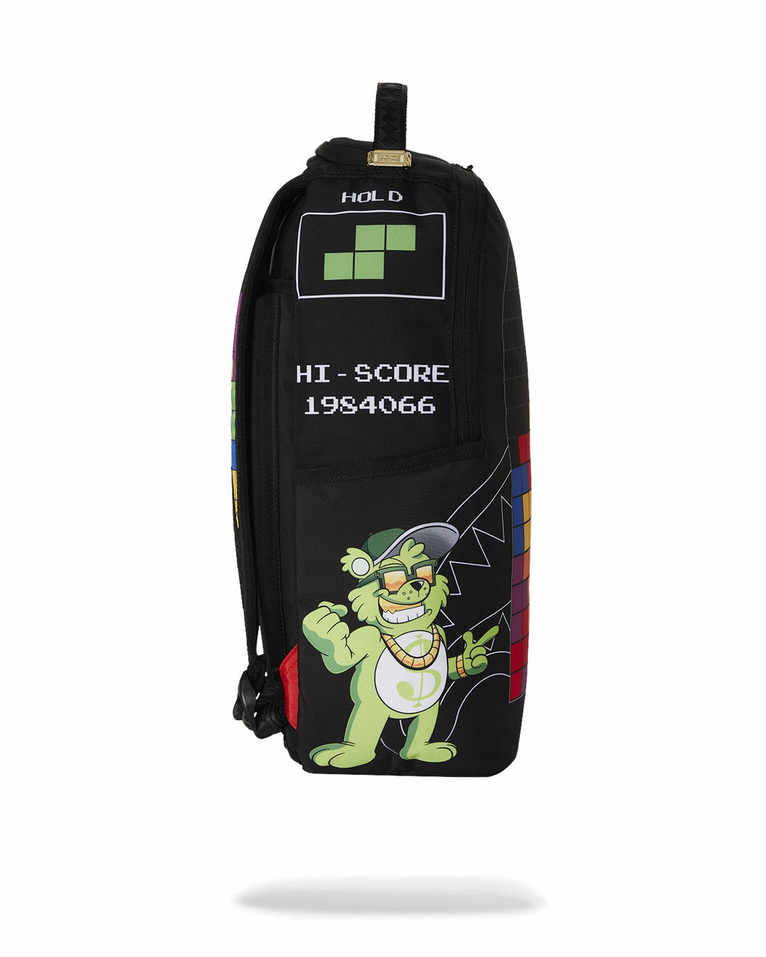 TETRIS WITH DIABLO AND MONEY BEAR BACKPACK | Sprayground Hot Deal