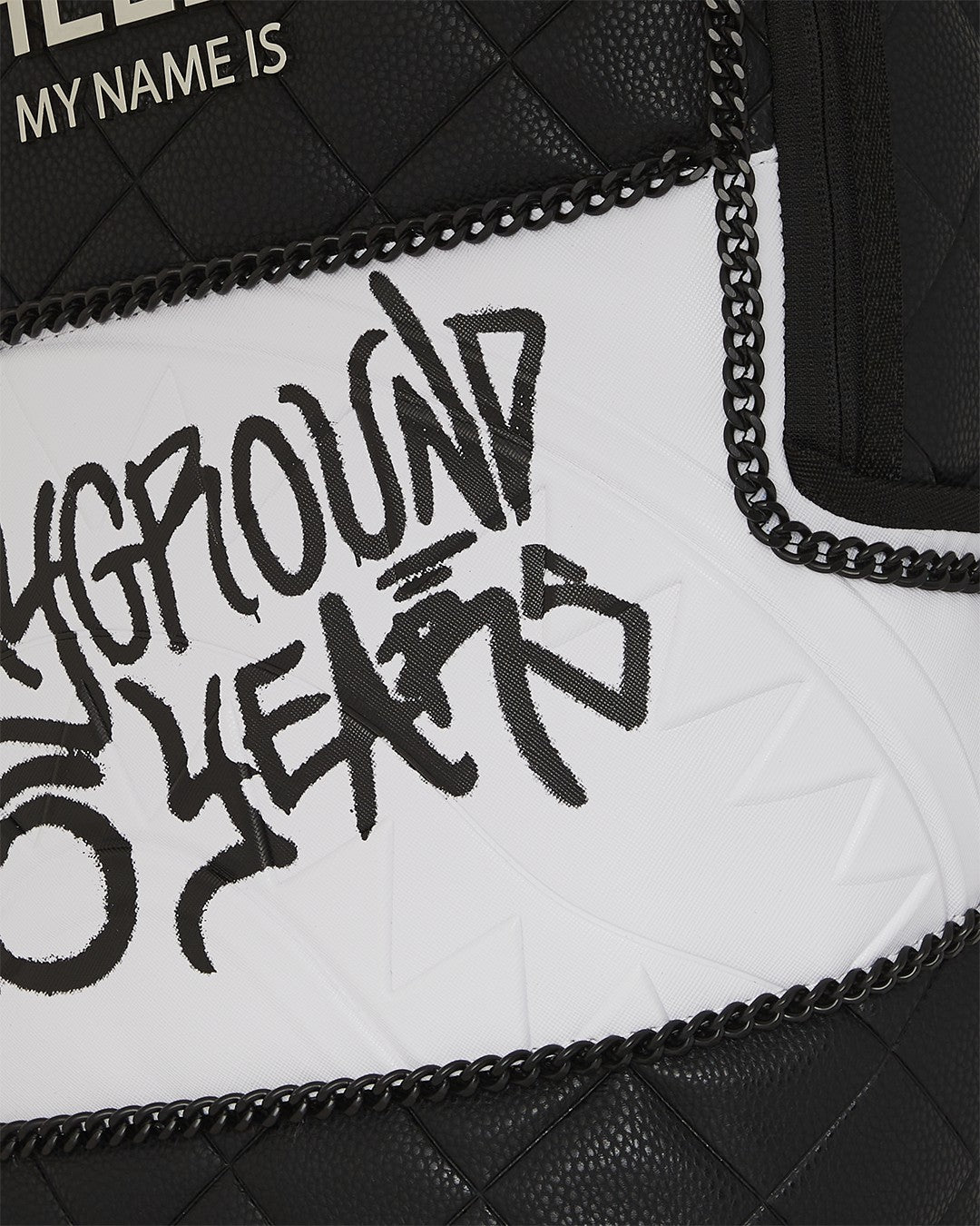 HELLO MY NAME IS 15 YEARS QUILTED BACKPACK (SUPER RARE) | Sprayground On Sale