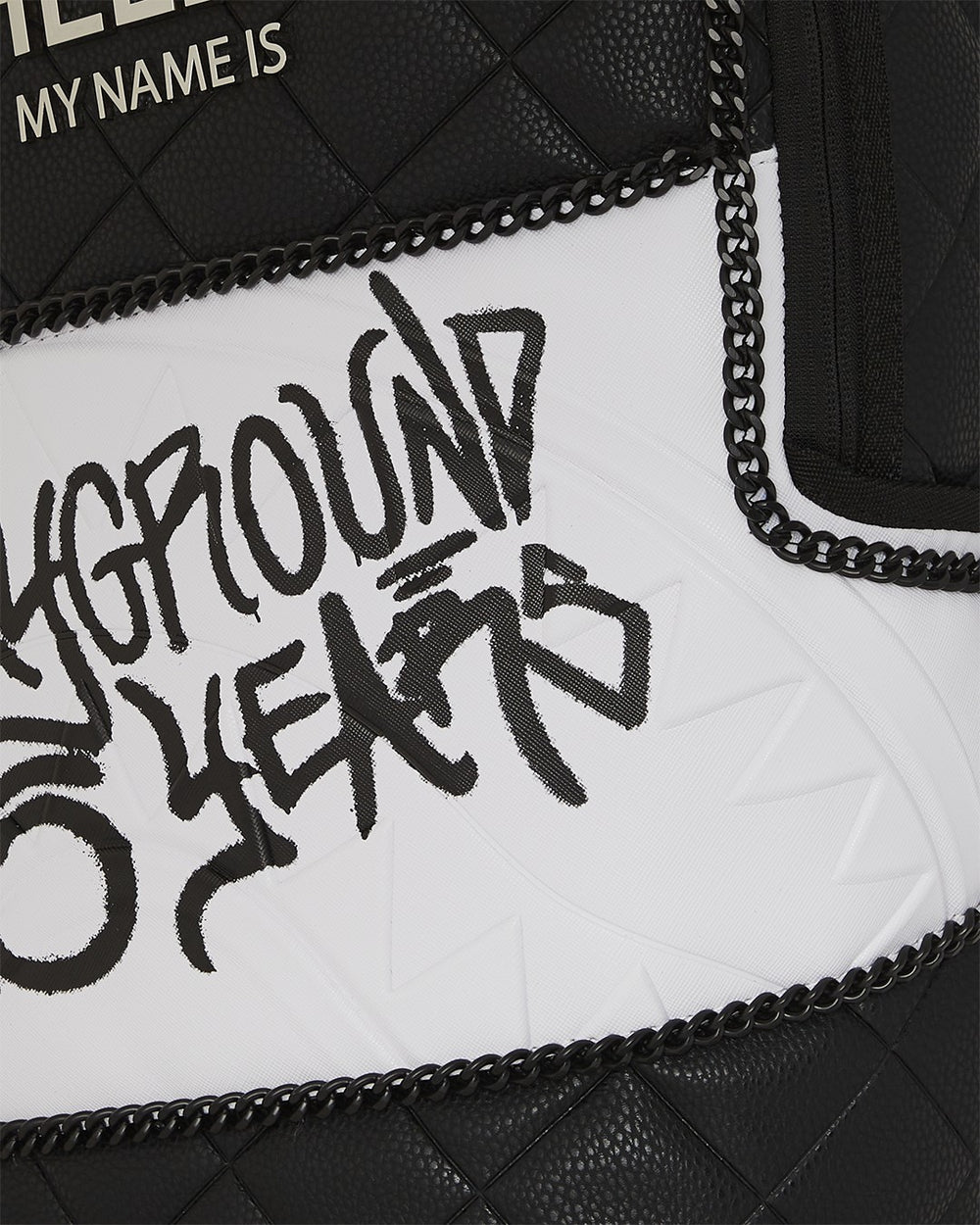 HELLO MY NAME IS 15 YEARS QUILTED BACKPACK (SUPER RARE) | Sprayground On Sale
