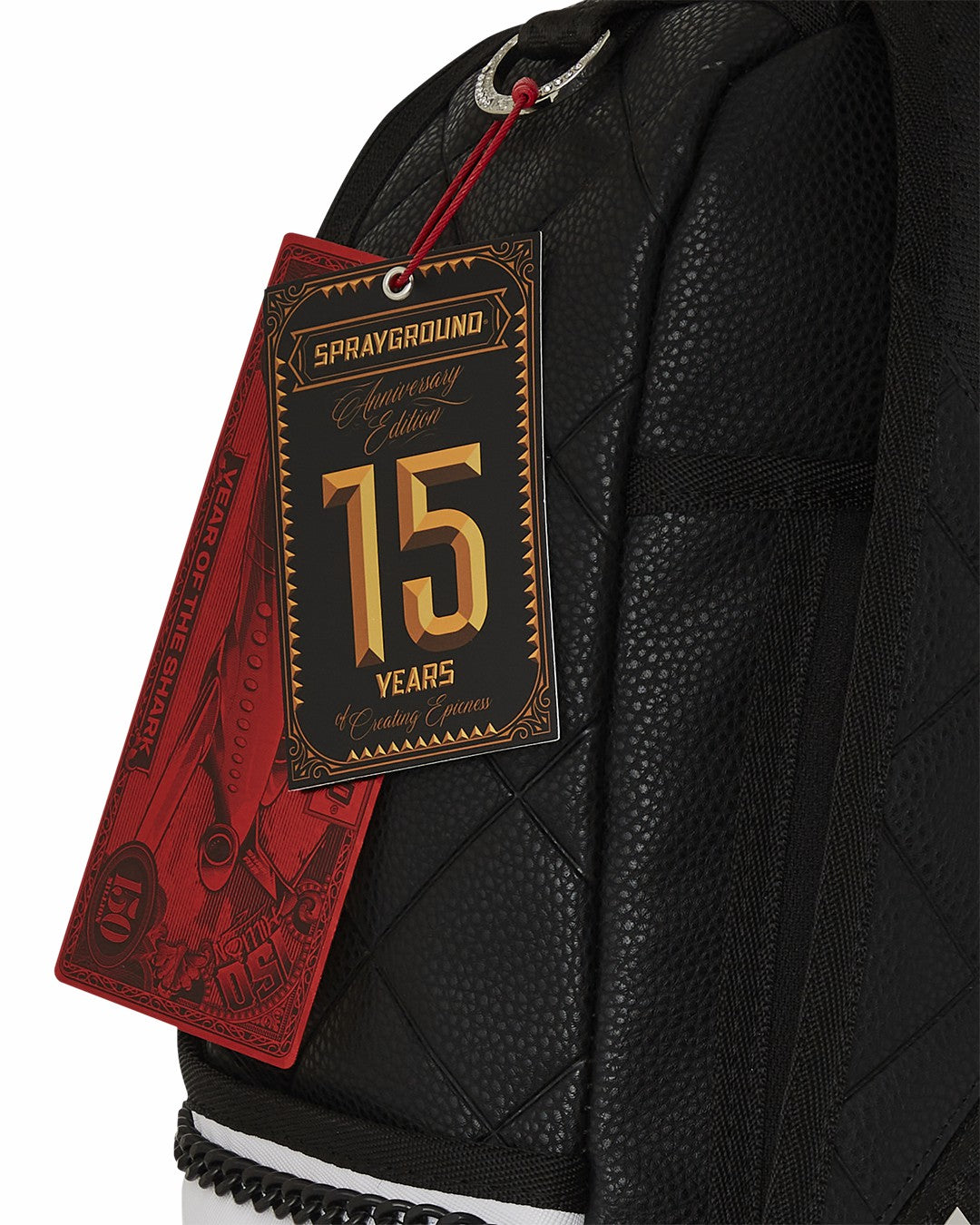 HELLO MY NAME IS 15 YEARS QUILTED BACKPACK (SUPER RARE) | Sprayground On Sale