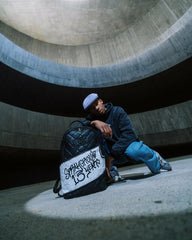 HELLO MY NAME IS 15 YEARS QUILTED BACKPACK (SUPER RARE) | Sprayground On Sale