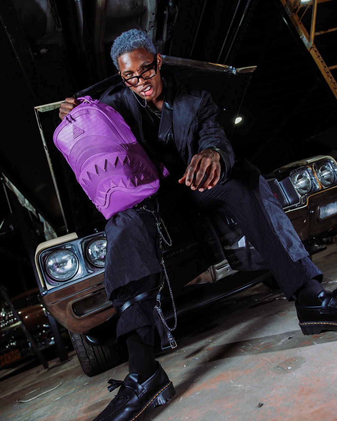SAKURA SHOCKWAVE-MURASAKI DLX BACKPACK | Sprayground Savings