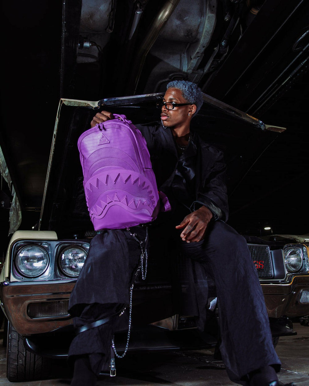 SAKURA SHOCKWAVE-MURASAKI DLX BACKPACK | Sprayground Savings