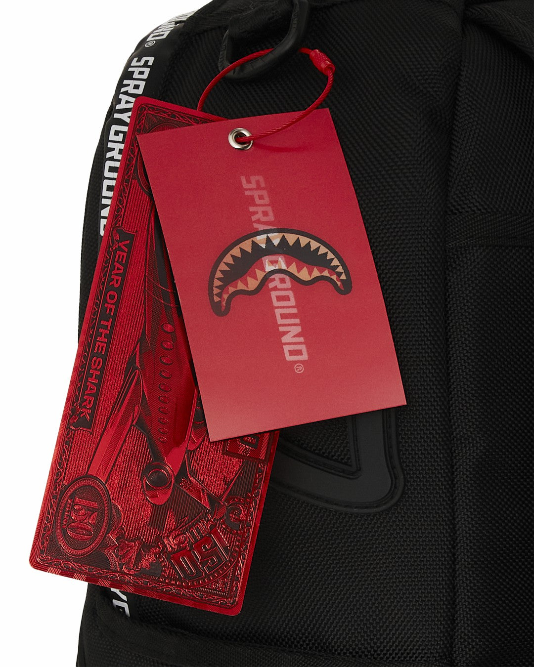 THE HERO WHITE TAPE DLXR BACKPACK | Sprayground Hot Deal
