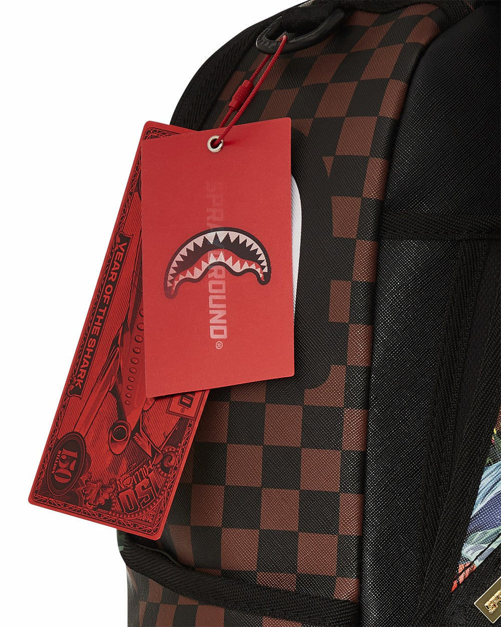 TROPICAL CHECK DLXSV BACKPACK | Sprayground Outlets