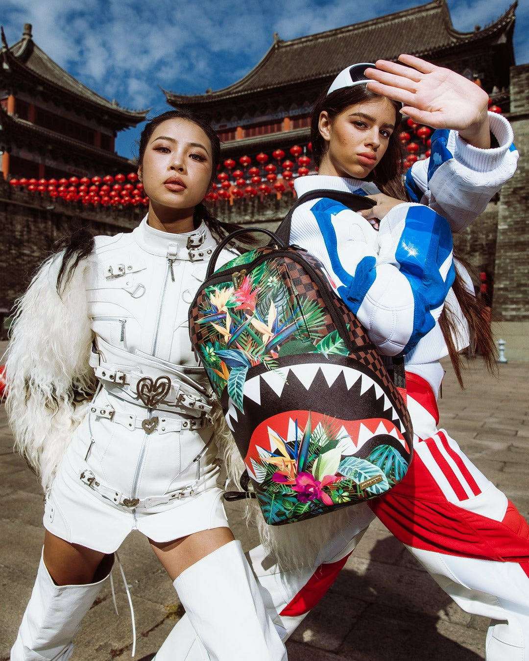 TROPICAL CHECK DLXSV BACKPACK | Sprayground Outlets