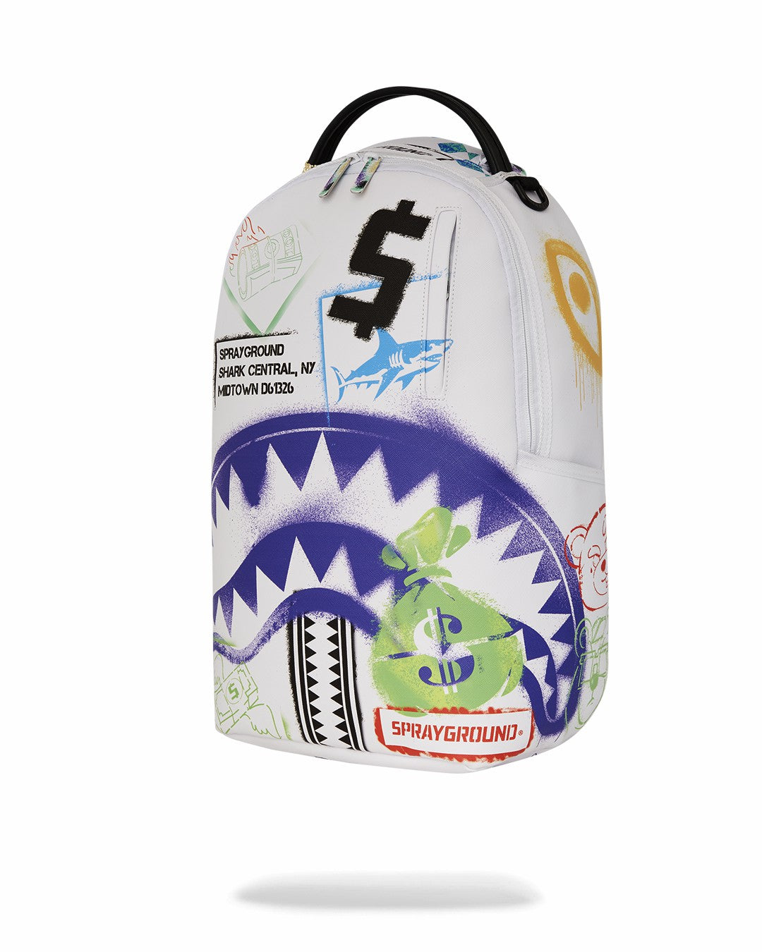 SHARK CENTRAL CUT OUT FOR GREATNESS DLXSV BACKPACK | Sprayground Sale
