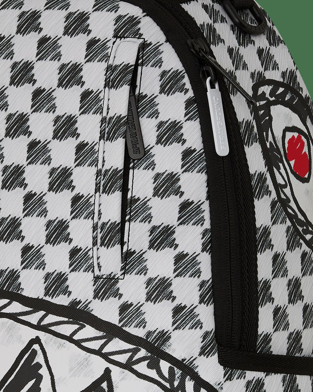 SCRIBBLE DRIBBLE CHECK BACKPACK | Sprayground Sale