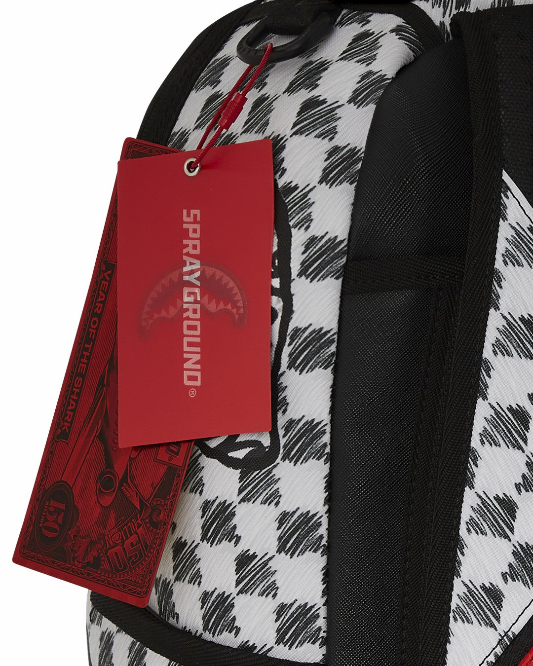 SCRIBBLE DRIBBLE CHECK BACKPACK | Sprayground Sale