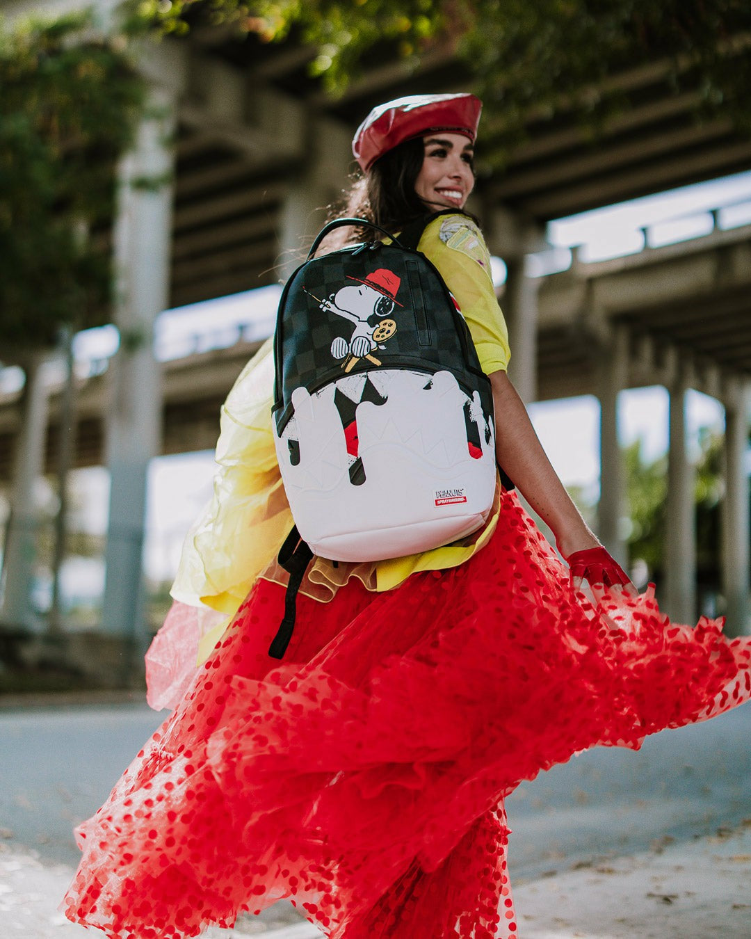 SNOOPY ART BITE DLXSV BACKPACK | Sprayground Discounted