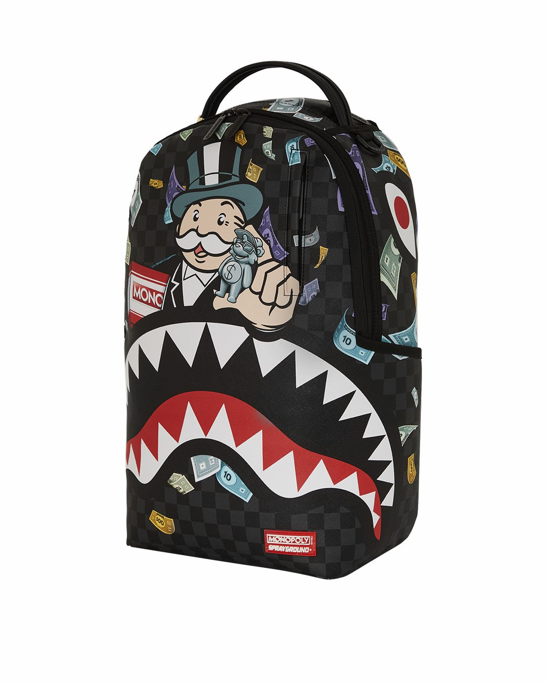 MONOPOLY SHARK RICH BACKPACK | Sprayground Hot Deal