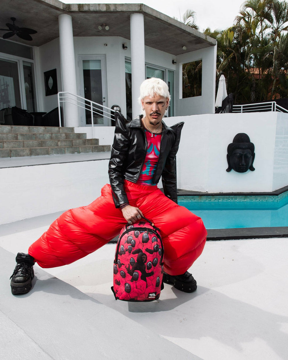 SQUID GAME COLLAB FRONT MAN CREW BACKPACK | Sprayground Sale