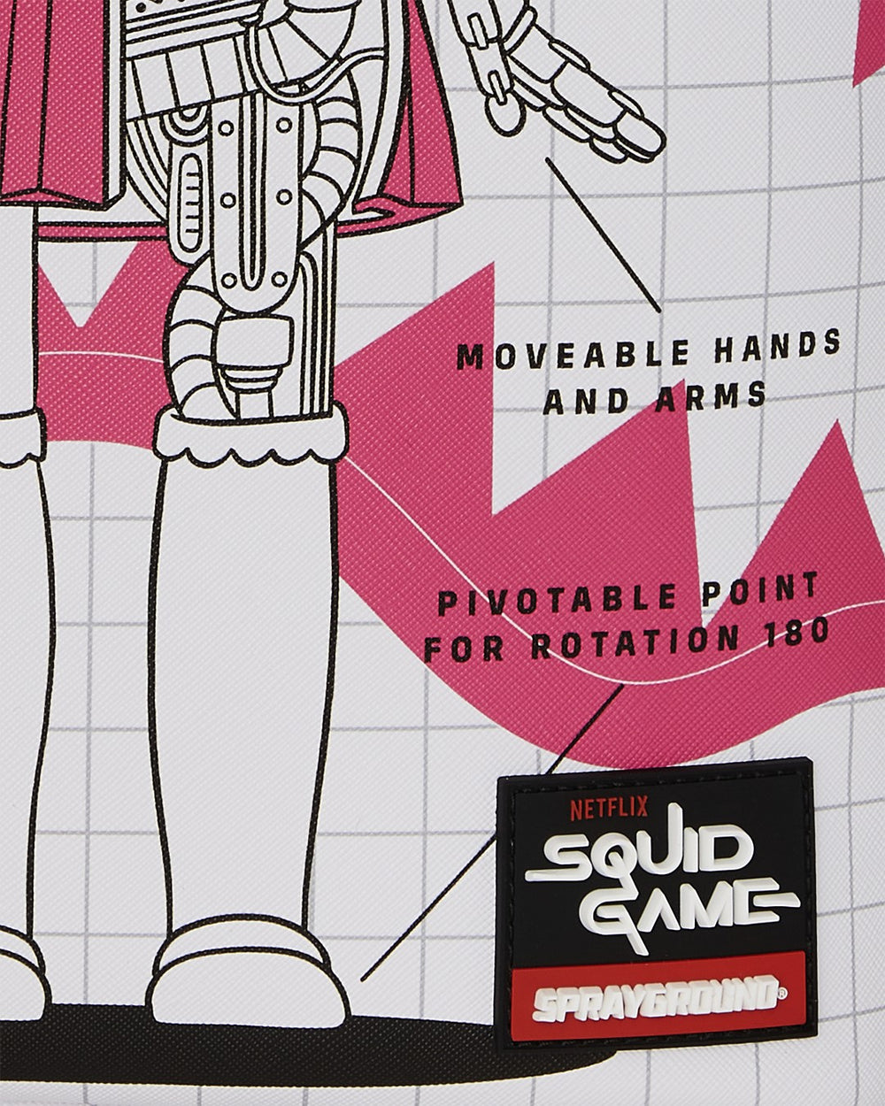 SQUID GAME COLLAB ROBOT GIRL BACKPACK | Sprayground Hot Deal