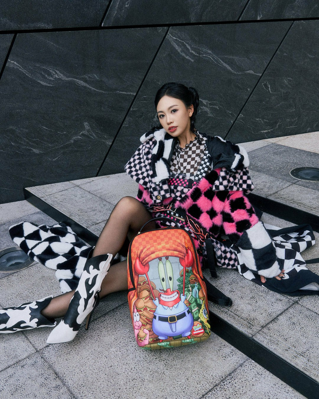 SPONGEBOB STACK UP KRABS BACKPACK | Sprayground Limited Offer