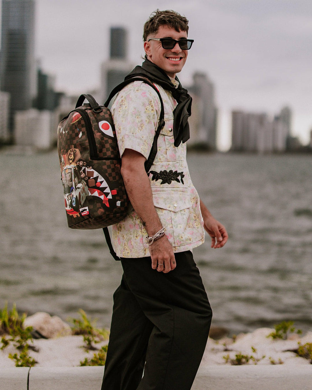 MADAGASCAR ROLLIN THRU DLXSV BACKPACK | Sprayground Outlets