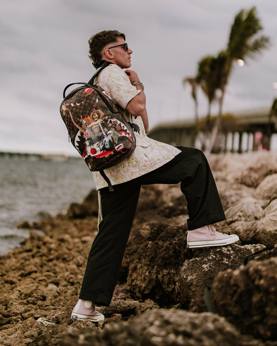 MADAGASCAR ROLLIN THRU DLXSV BACKPACK | Sprayground Outlets
