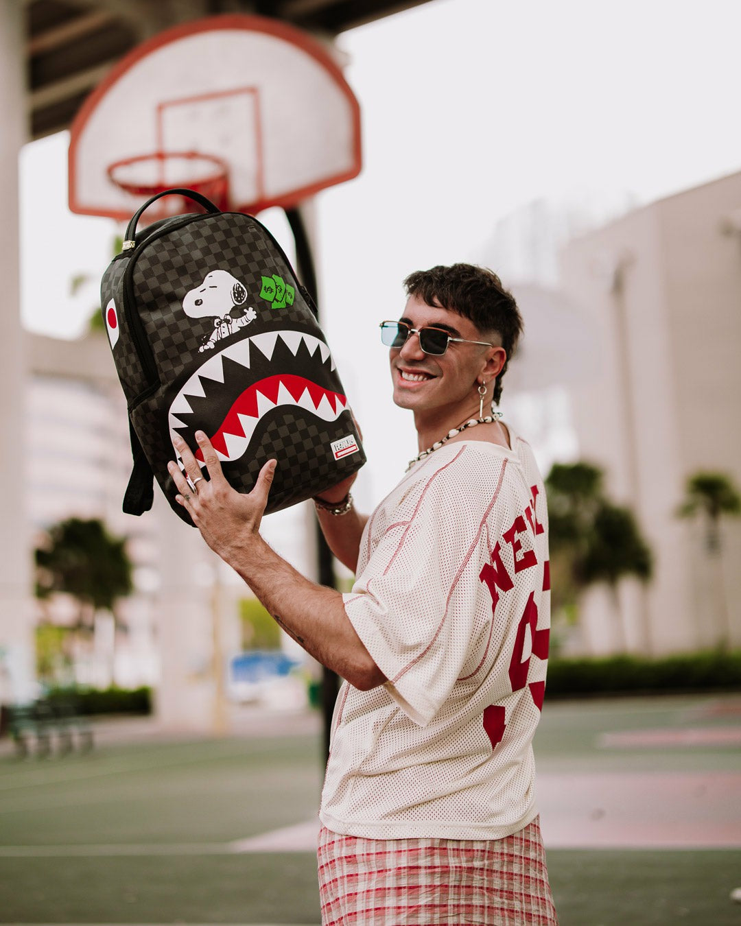 SNOOPY SHARK RICH BACKPACK | Sprayground Savings