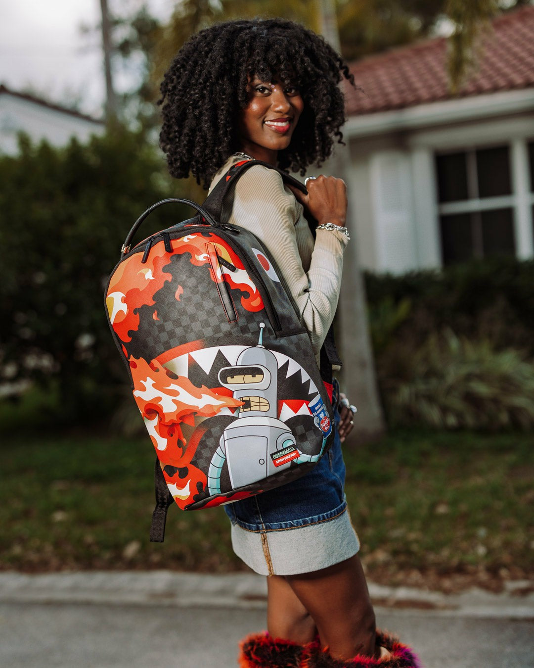 BENDER FIRE BREATHER DLXV BACKPACK | Sprayground Hot Deal