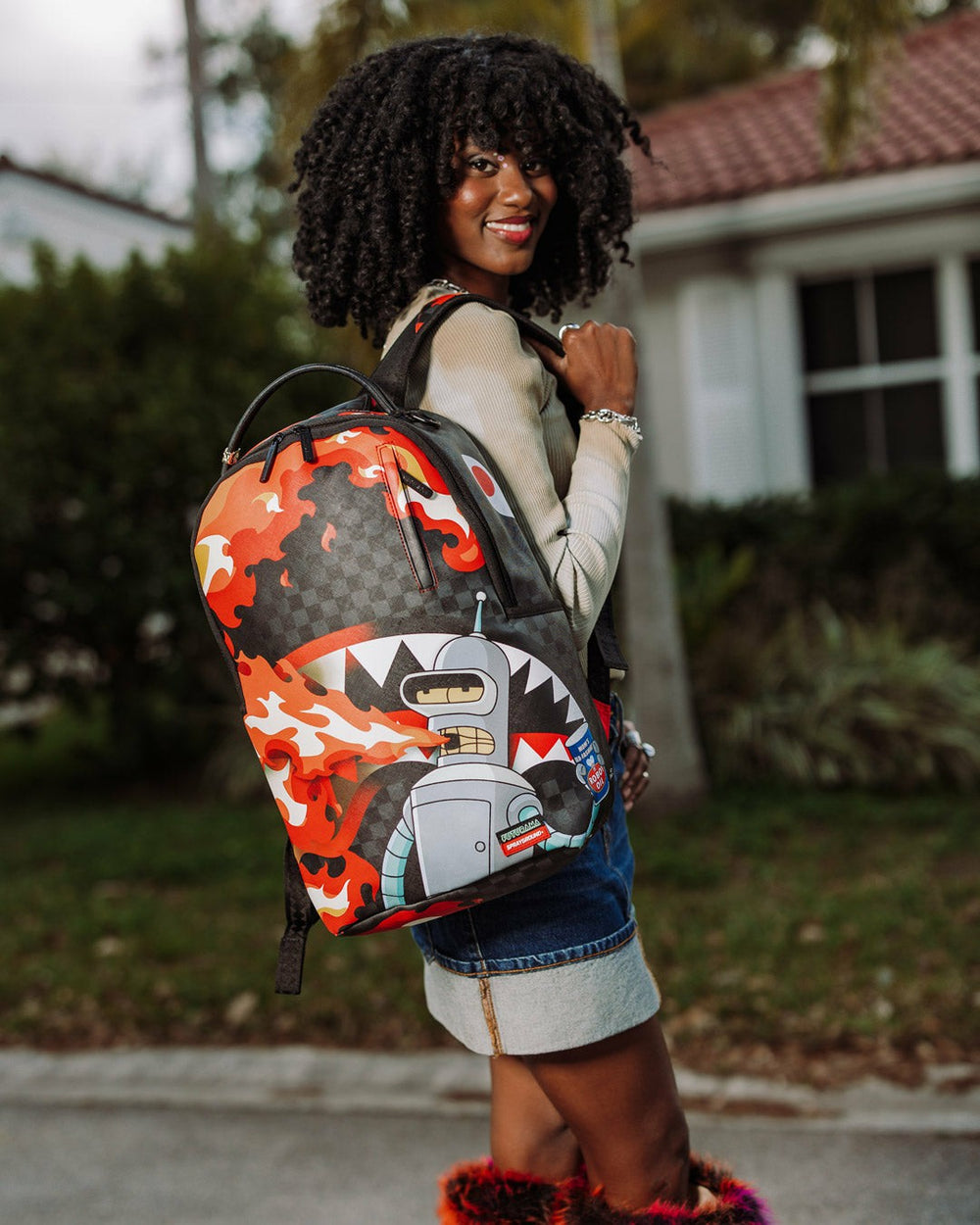 BENDER FIRE BREATHER DLXV BACKPACK | Sprayground Hot Deal