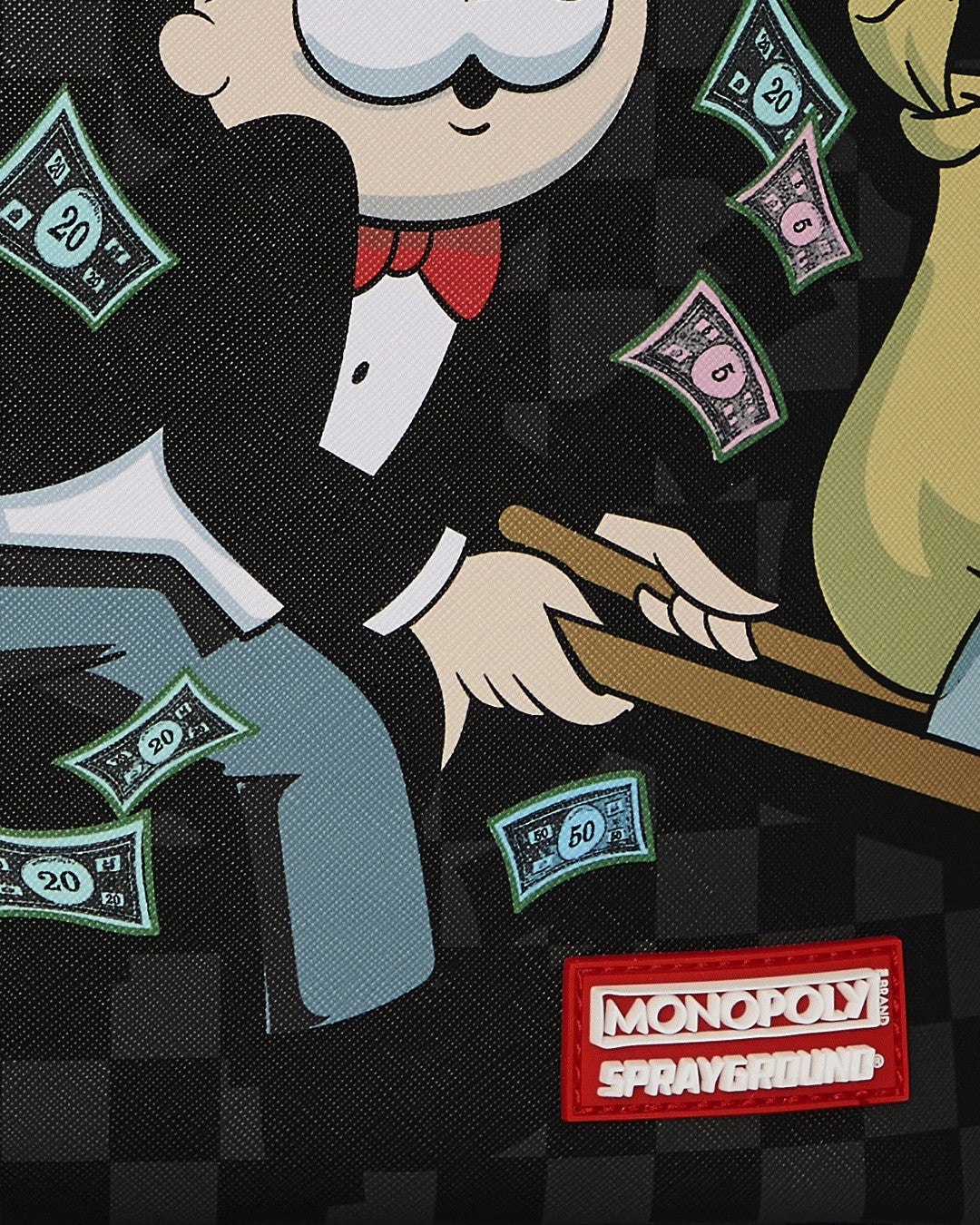 MONOPOLY WHEEL BARREL BACKPACK | Sprayground On Sale