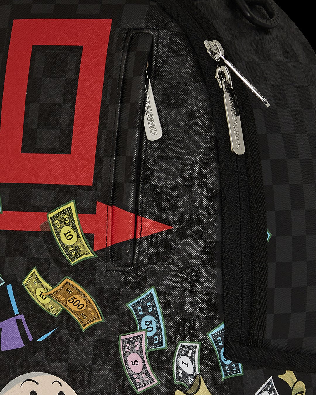 MONOPOLY WHEEL BARREL BACKPACK | Sprayground On Sale