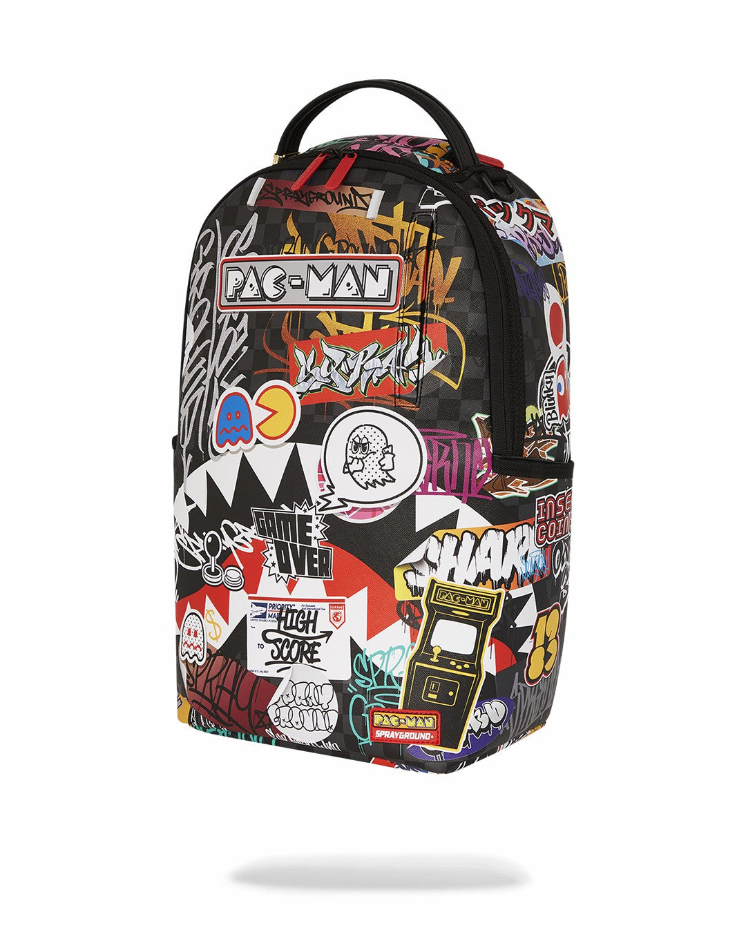 PACMAN LEVELED-UP ART BACKPACK | Sprayground Outlets