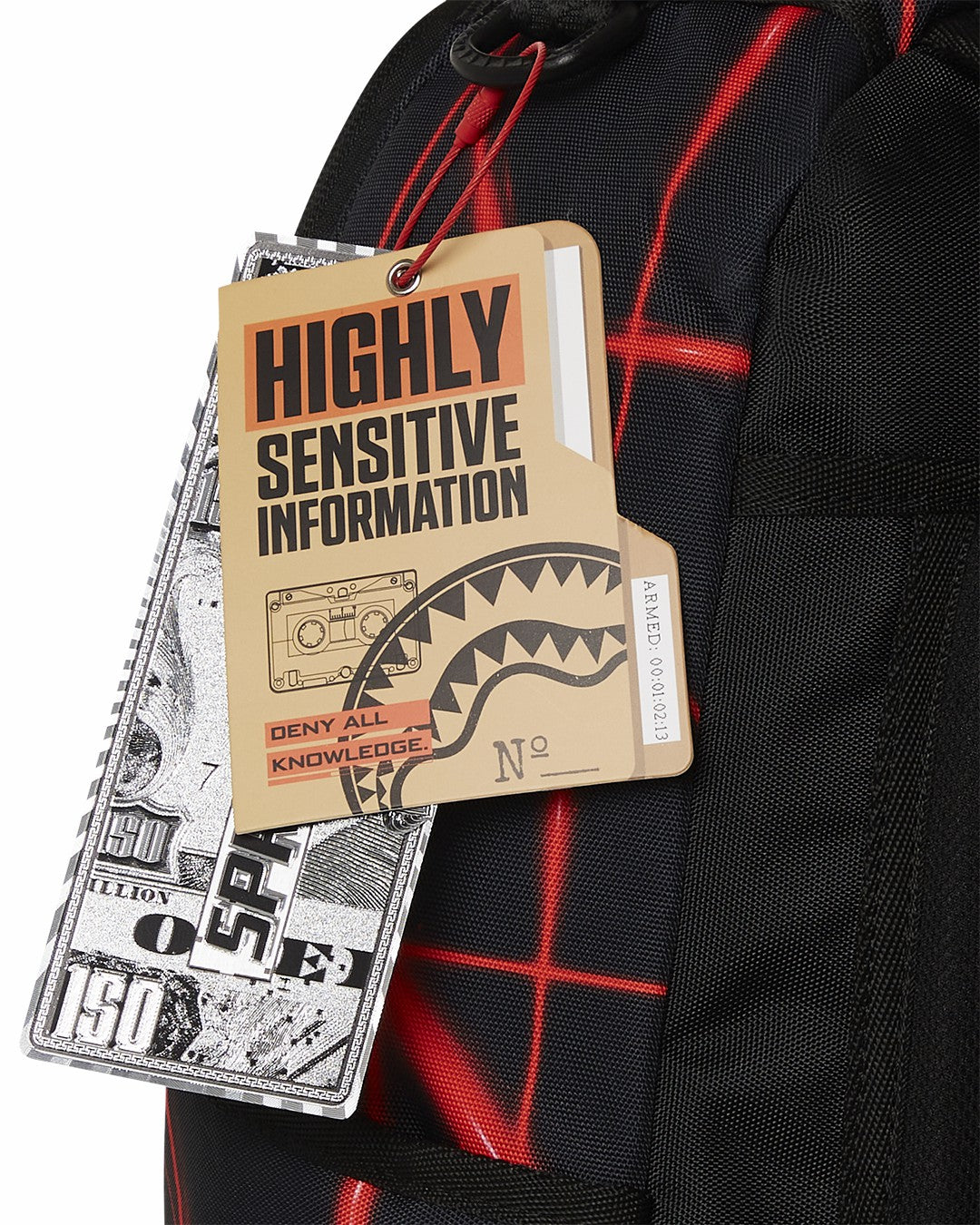 MISSION IMPOSSIBLE HEIST LASER SHARK BACKPACK | Sprayground Limited Offer