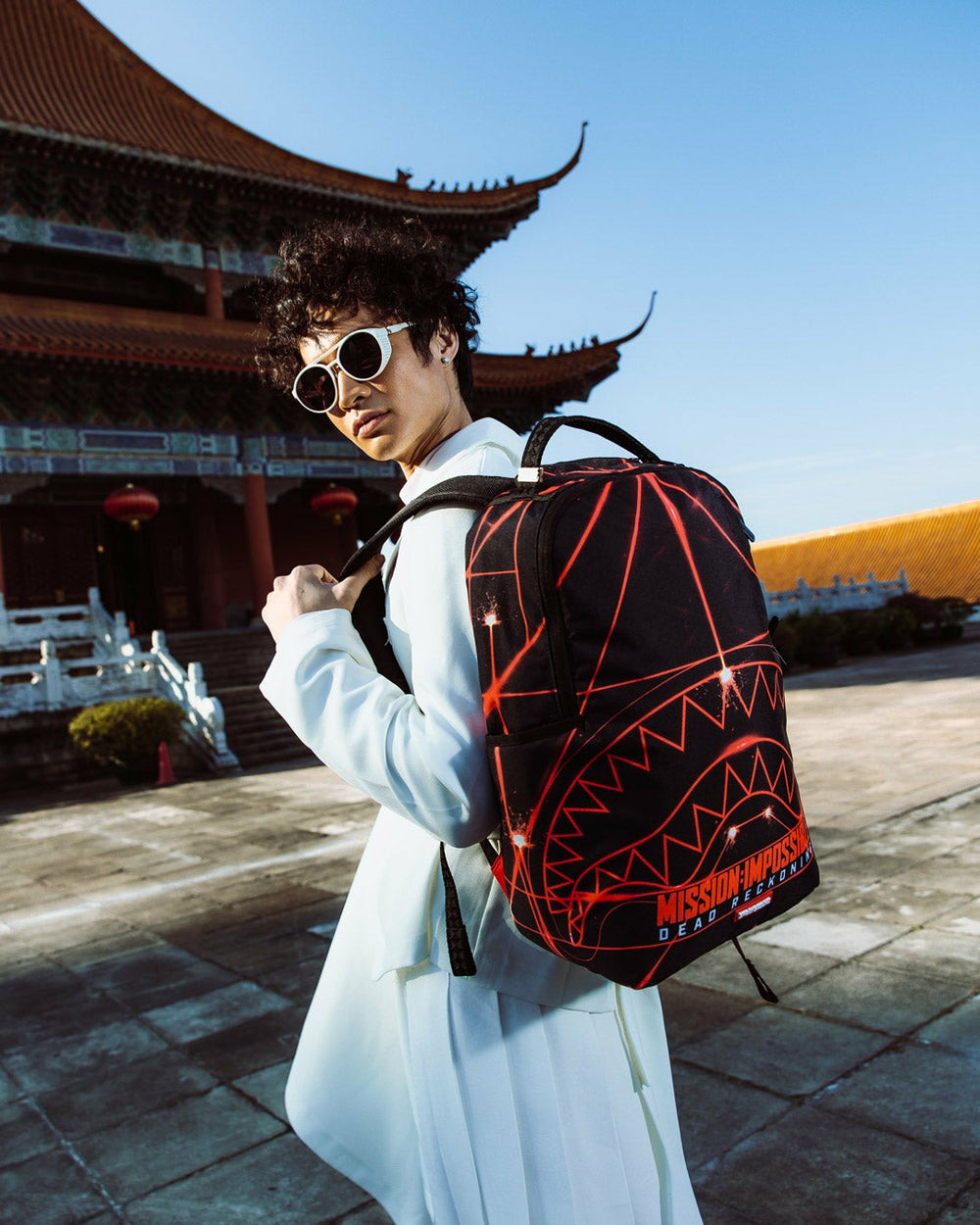 MISSION IMPOSSIBLE HEIST LASER SHARK BACKPACK | Sprayground Limited Offer