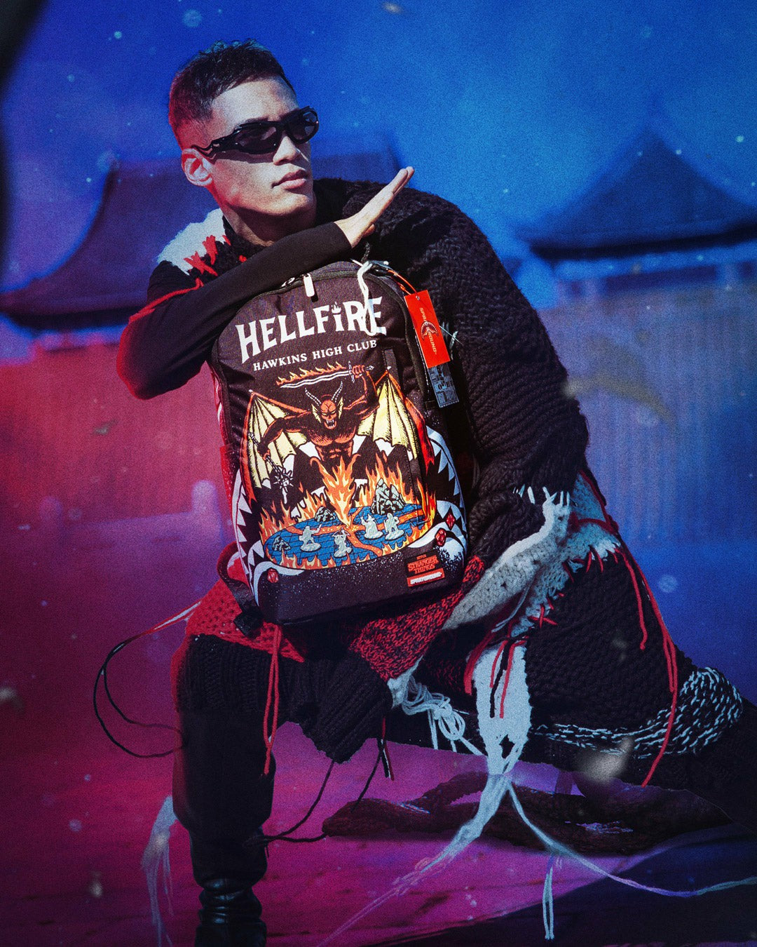 STRANGER THINGS HELLFIRE BACKPACK | Sprayground Special Offer